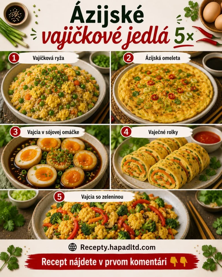 Vajíčková ryža s čerstvými bylinkami na tanieri