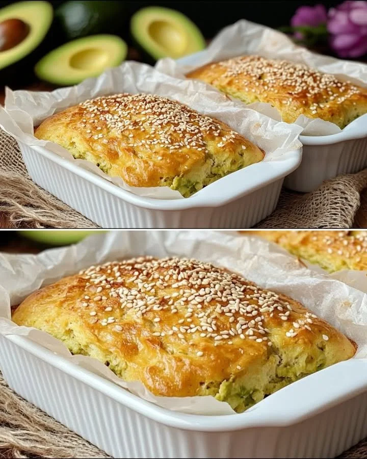 Keto avokádový chlieb s mandľovou múkou a avokádom na raňajky