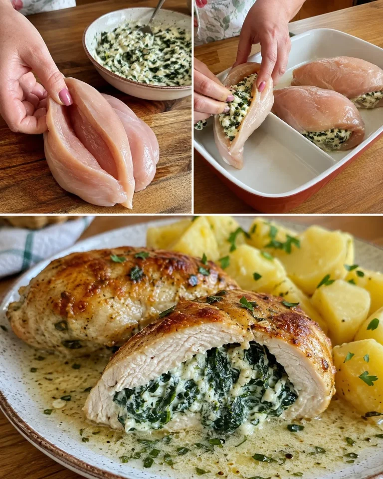 Kuracie kapsy plnené bryndzou a špenátom - recept na chutné jedlo