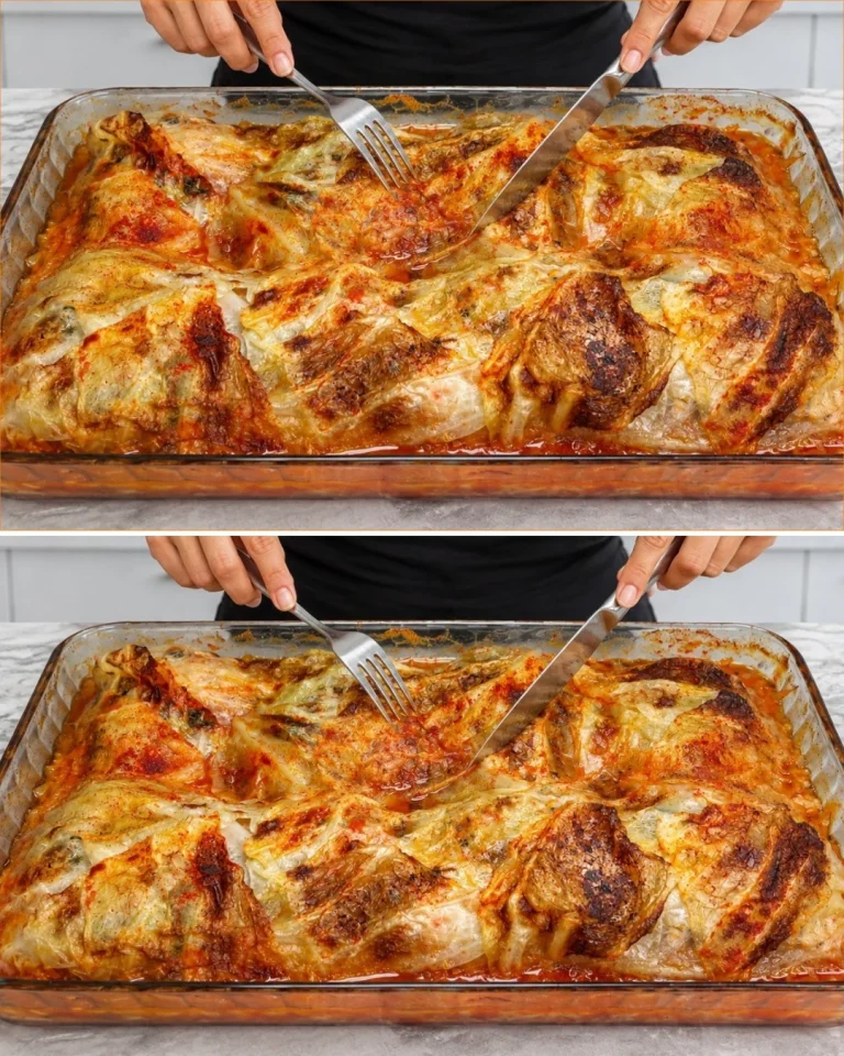 Miska kapusty s kurčaťom a ryžou, chutný a zdravý recept na večeru