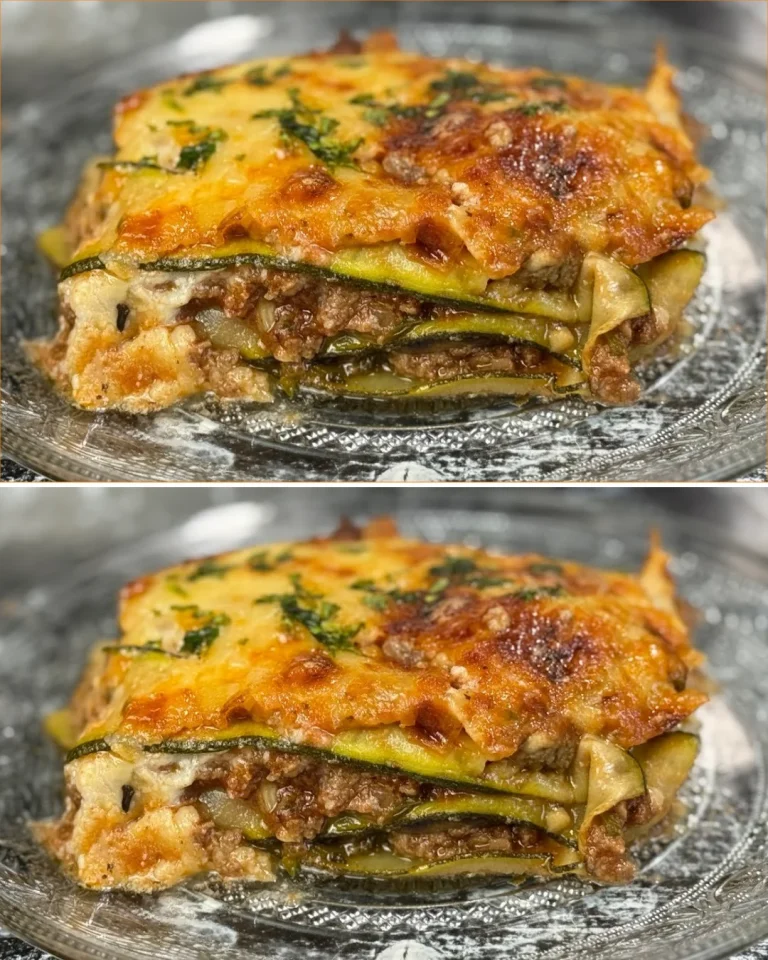 Zucchini lasagne s baklažánom - lahodný recept