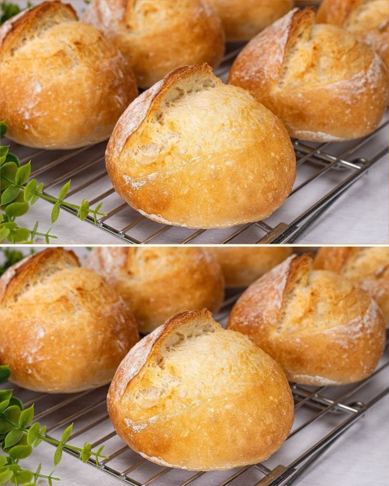 Rýchly recept na maslový chlieb bez cesta, len zmiešanie a pečenie.