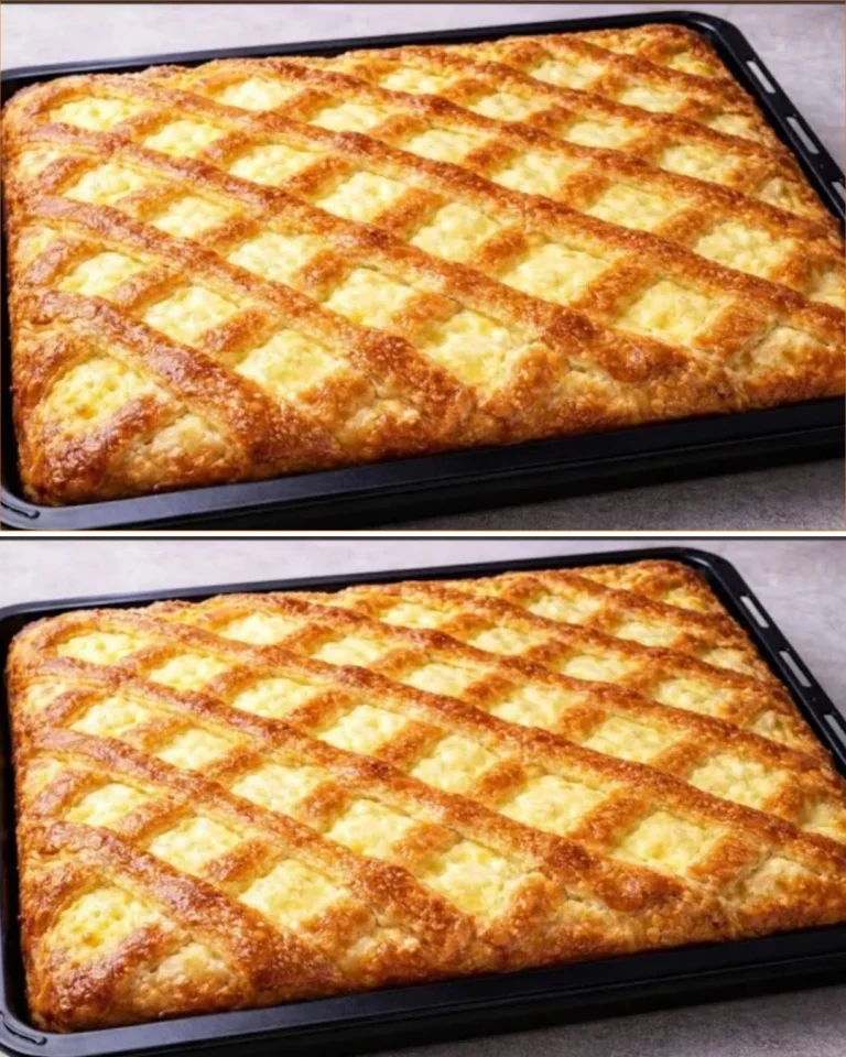 Talianska crostata pripravená za 15 minút s ovocím a krémom.